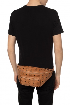 'fursten' belt bag with logo pattern, zdjęcie 2 'fursten' belt bag with logo pattern od MCM